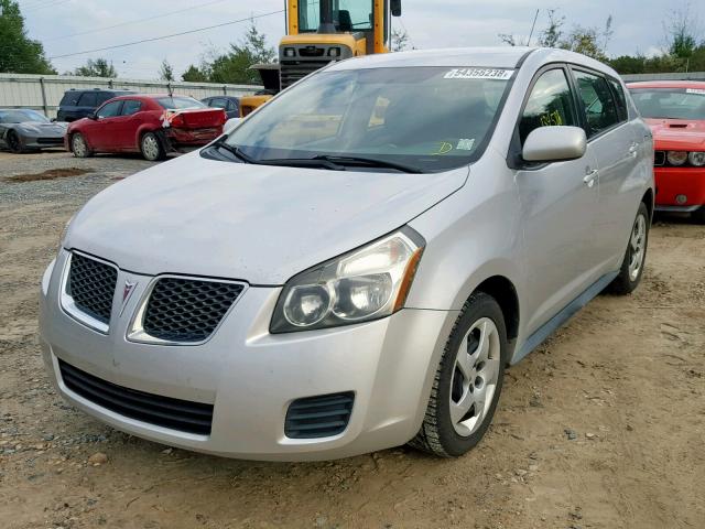 5Y2SP678X9Z454073 - 2009 PONTIAC VIBE SILVER photo 2