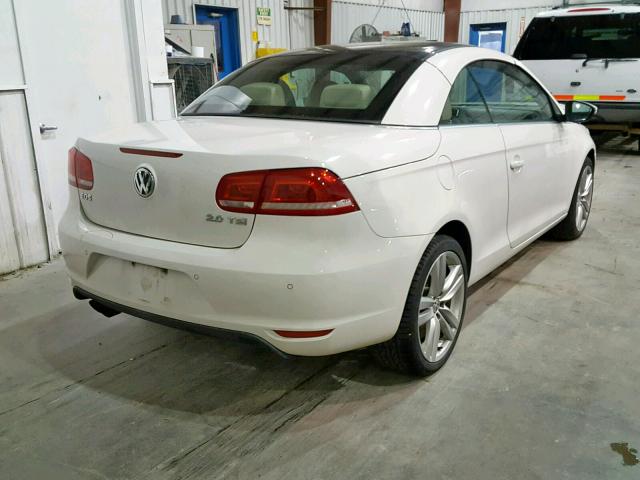 WVWFW7AH5CV002629 - 2012 VOLKSWAGEN EOS LUX 白色 照片 4