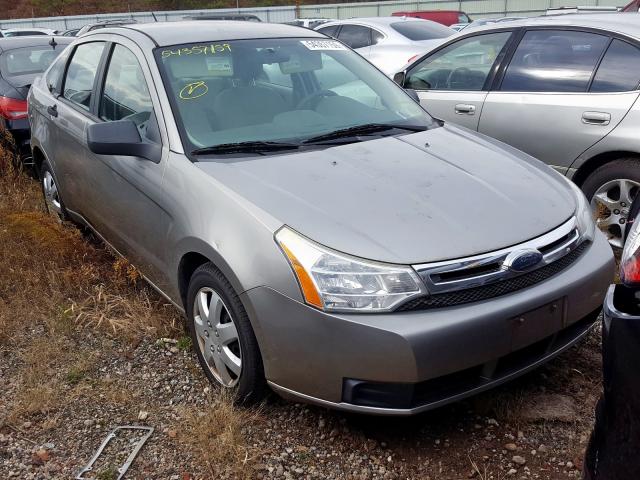 1FAHP34N38W143318 - 2008 FORD FOCUS S/SE GRAY photo 1