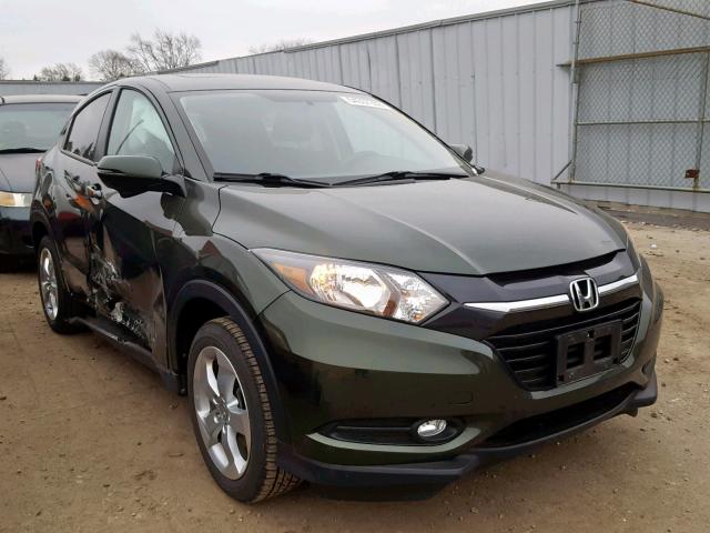 3CZRU6H51GM750104 - 2016 HONDA HR-V EX GREEN photo 1