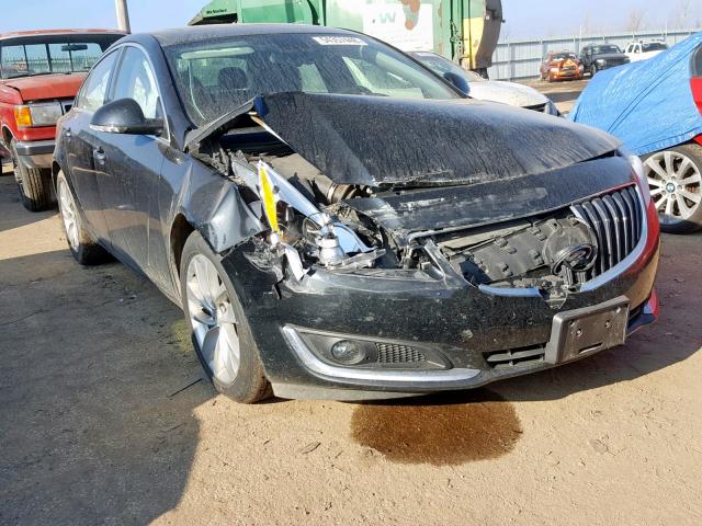 2G4GN5EX9E9213282 - 2014 BUICK REGAL PREM BLACK photo 1