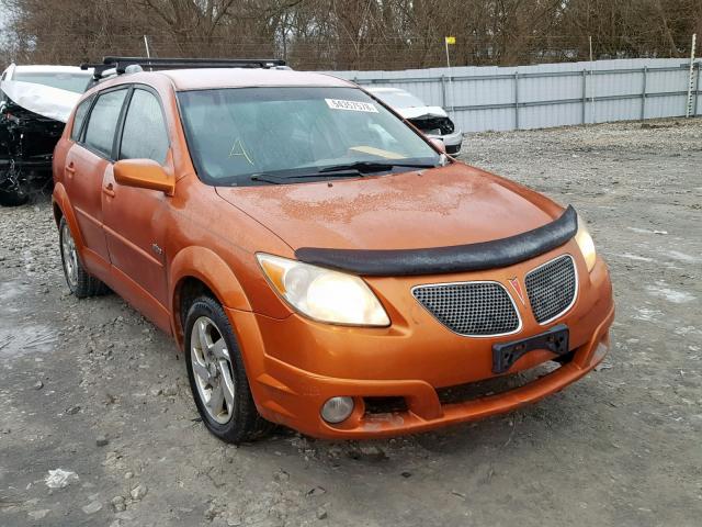 5Y2SL63885Z431953 - 2005 PONTIAC VIBE ORANGE photo 1