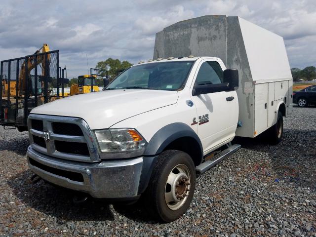 3C7WRKBL9EG143814 - 2014 RAM 4500 WHITE photo 2