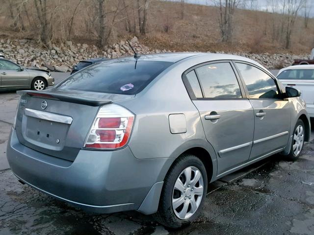 3N1AB6AP2CL709763 - 2012 NISSAN SENTRA 2.0 GRAY photo 4