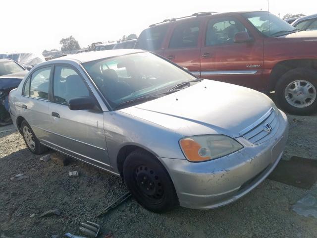 2HGES16561H512899 - 2001 HONDA CIVIC LX SILVER photo 1