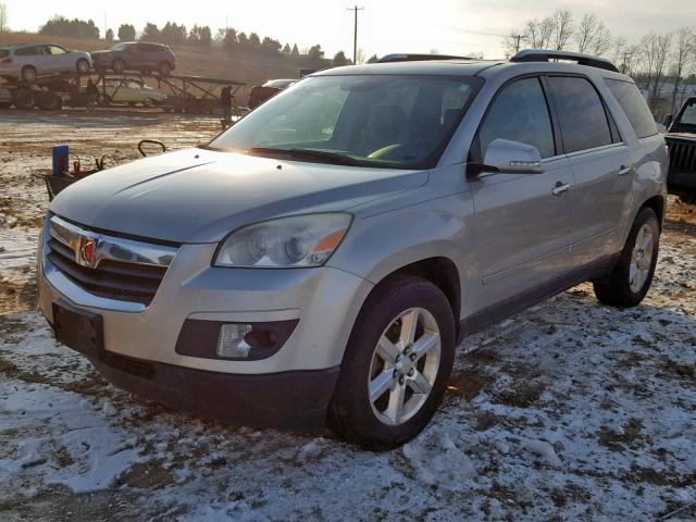 5GZEV33717J109541 - 2007 SATURN OUTLOOK SP SILVER photo 2