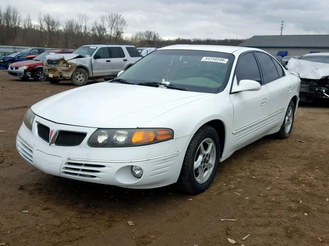 1G2HX54K4Y4166876 - 2000 PONTIAC BONNEVILLE WHITE photo 2