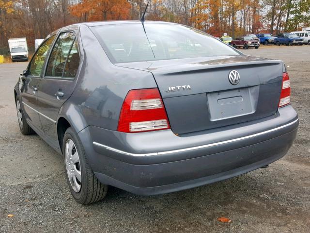 3VWRA69M75M065720 - 2005 VOLKSWAGEN JETTA GL GRAY photo 3