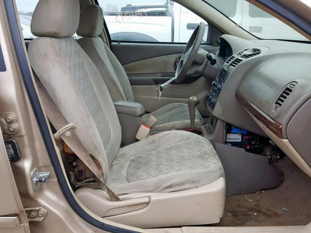 1G1ZT52825F210918 - 2005 CHEVROLET MALIBU LS 米色 照片 5