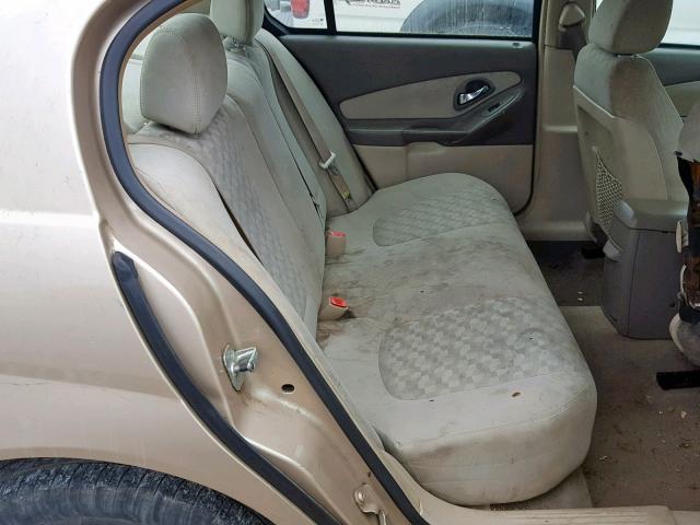 1G1ZT52825F210918 - 2005 CHEVROLET MALIBU LS 米色 照片 6