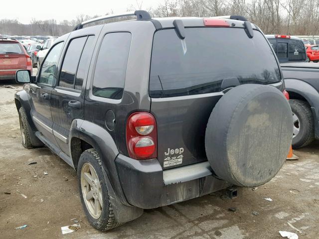 1J8GL58KX5W670760 - 2005 JEEP LIBERTY LI BROWN photo 3