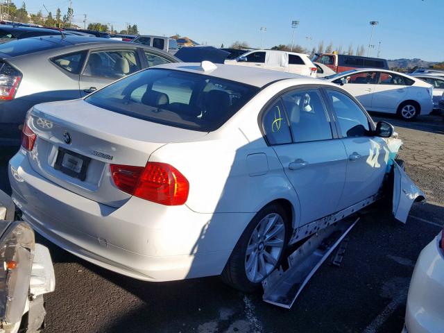 WBAPH5G56BNM74737 - 2011 BMW 328 I SULE WHITE photo 4