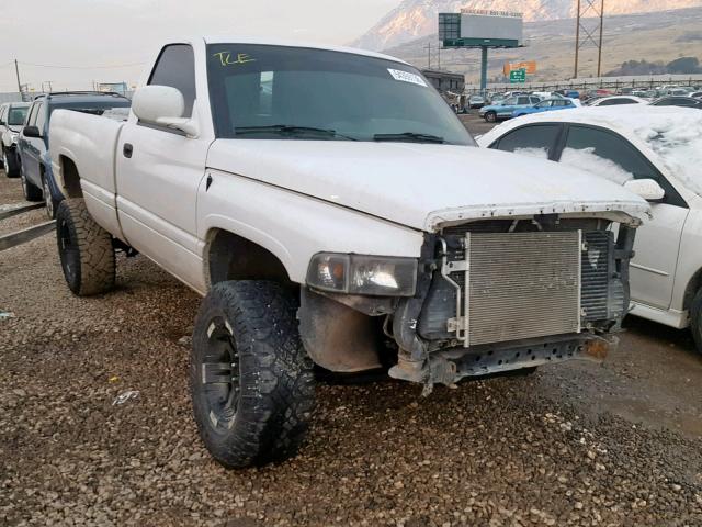 3B7KF26601M286851 - 2001 DODGE RAM 2500 WHITE photo 1