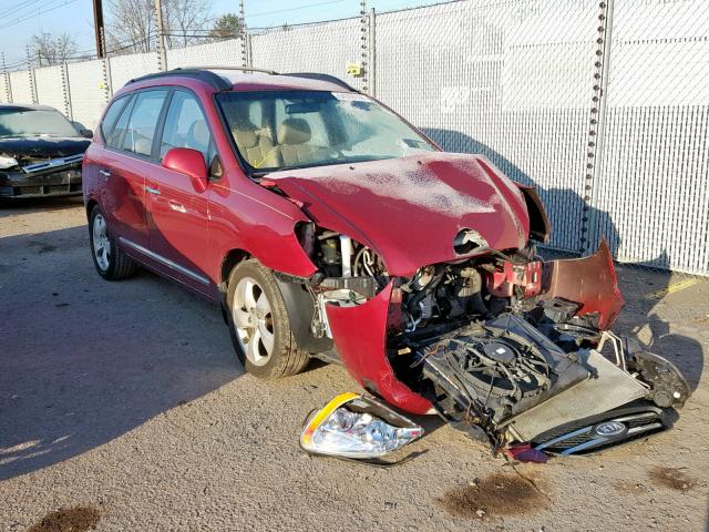 KNAFG526287128860 - 2008 KIA RONDO LX MAROON photo 1