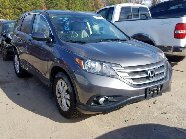 2HKRM3H77DH500700 - 2013 HONDA CR-V EXL GRAY photo 1