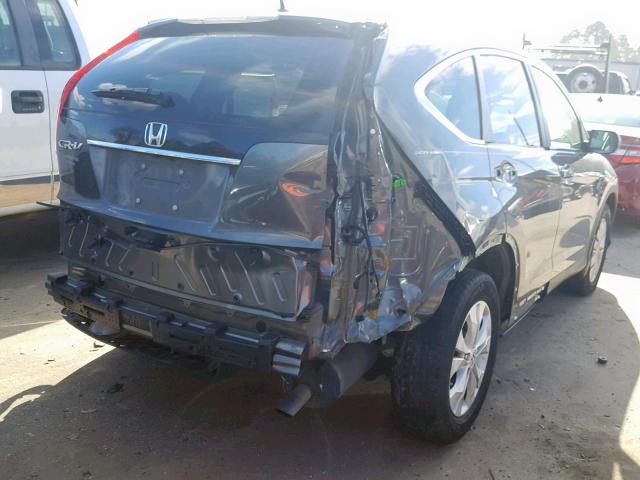 2HKRM3H77DH500700 - 2013 HONDA CR-V EXL GRAY photo 4