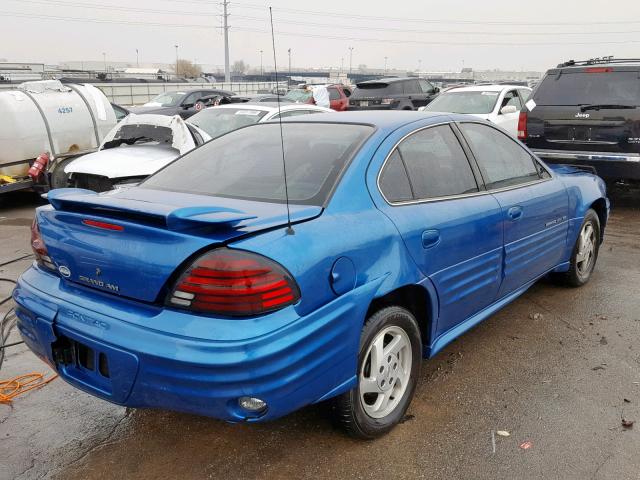 1G2NF52T6YM806605 - 2000 PONTIAC GRAND AM S BLUE photo 4