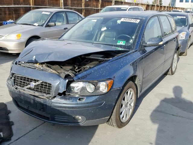 YV1MW682862160045 - 2006 VOLVO V50 T5 BLUE photo 2