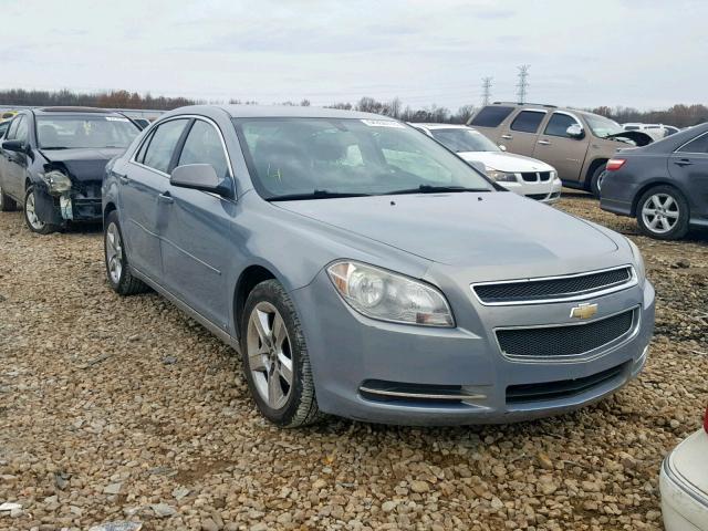 1G1ZH57B394116621 - 2009 CHEVROLET MALIBU 1LT BLUE photo 1