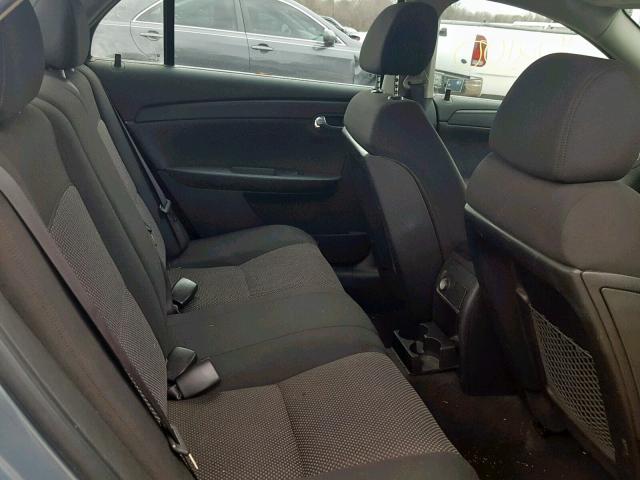 1G1ZH57B394116621 - 2009 CHEVROLET MALIBU 1LT BLUE photo 6