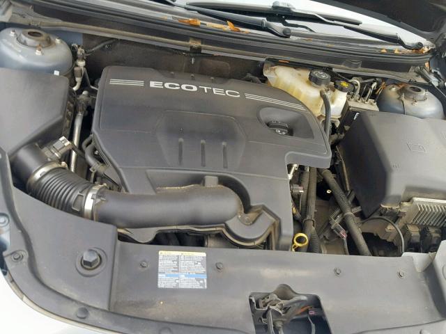 1G1ZH57B394116621 - 2009 CHEVROLET MALIBU 1LT BLUE photo 7