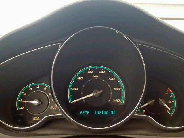 1G1ZH57B394116621 - 2009 CHEVROLET MALIBU 1LT BLUE photo 8