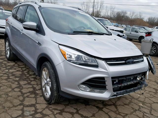 1FMCU0J9XEUC66927 - 2014 FORD ESCAPE TIT SILVER photo 1