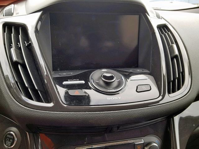 1FMCU0J9XEUC66927 - 2014 FORD ESCAPE TIT SILVER photo 9