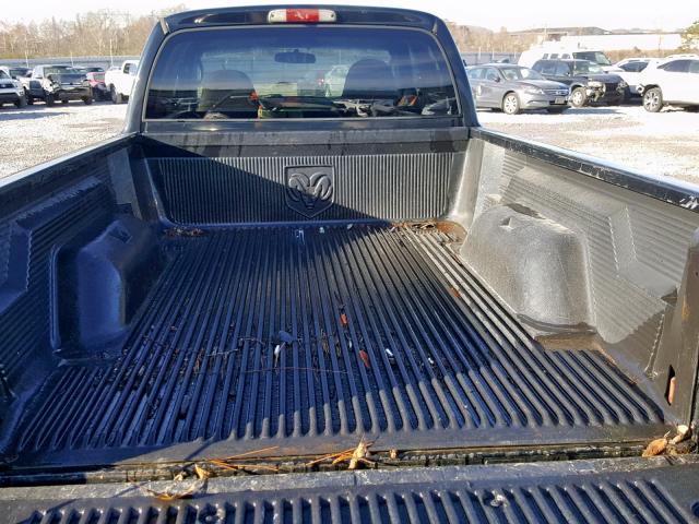 1D7HG42N94S599589 - 2004 DODGE DAKOTA SLT BLACK photo 6