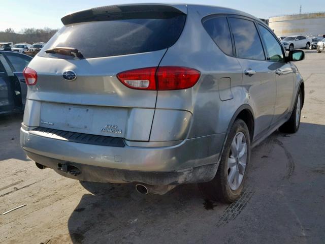 4S4WX82C264425468 - 2006 SUBARU B9 TRIBECA SILVER photo 4