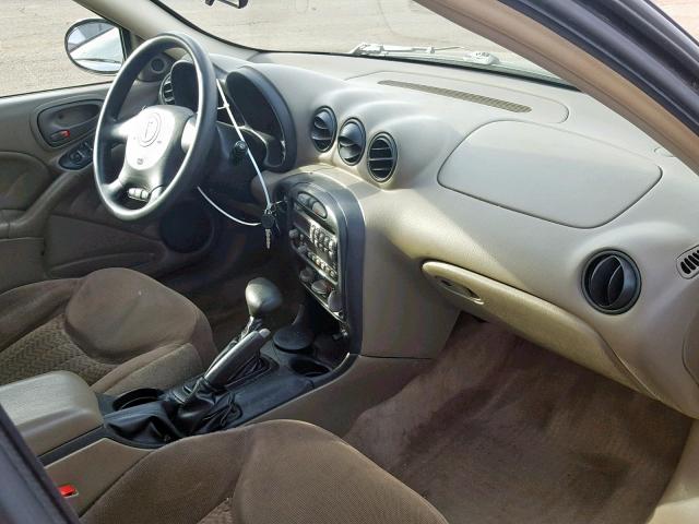 1G2NF52F12C234771 - 2002 PONTIAC GRAND AM S BEIGE photo 5