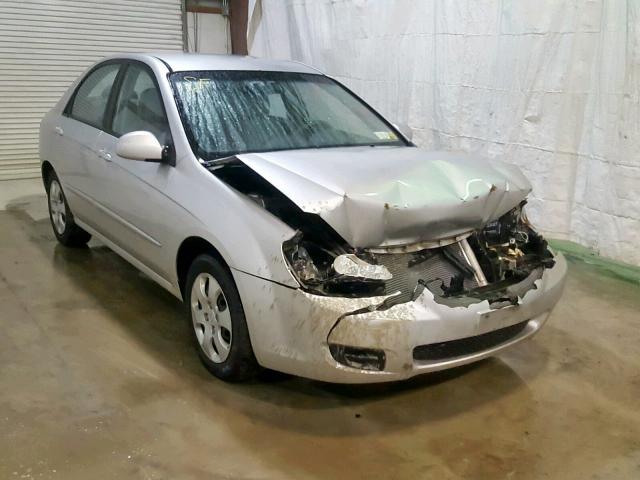 KNAFE122785501009 - 2008 KIA SPECTRA EX SILVER photo 1