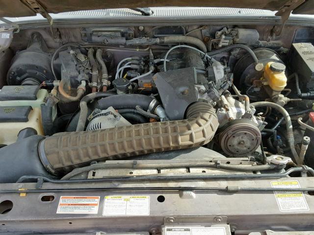 4F4DR17X2VTM12062 - 1997 MAZDA B4000 CAB GRAY photo 7