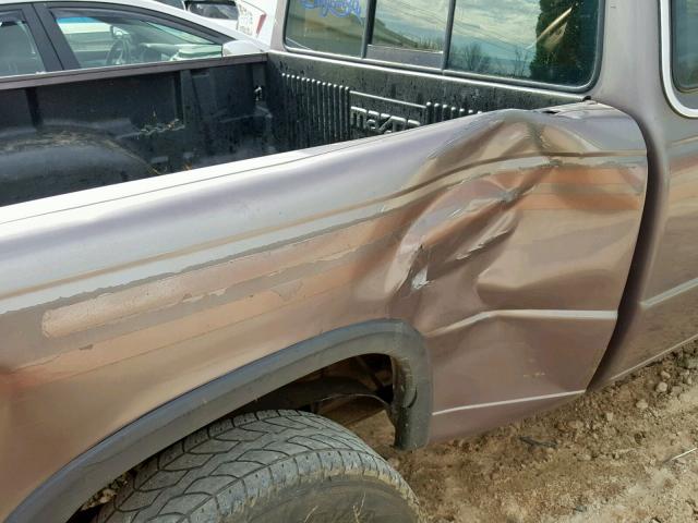 4F4DR17X2VTM12062 - 1997 MAZDA B4000 CAB GRAY photo 9