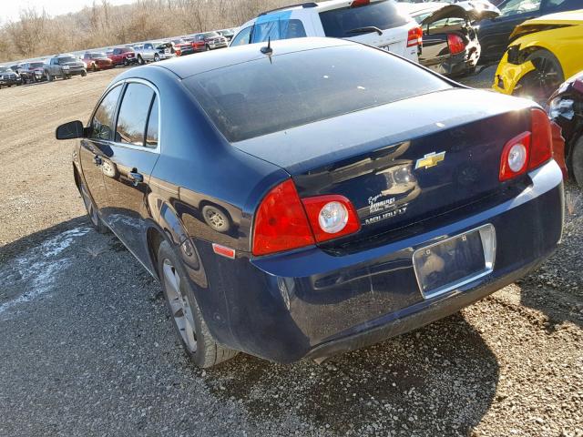 1G1ZC5E14BF328690 - 2011 CHEVROLET MALIBU 1LT BLACK photo 3