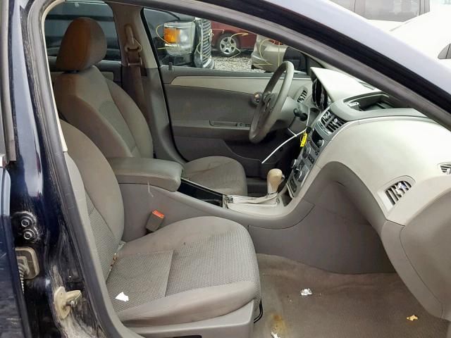 1G1ZC5E14BF328690 - 2011 CHEVROLET MALIBU 1LT BLACK photo 5