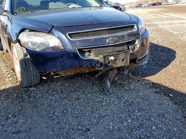 1G1ZC5E14BF328690 - 2011 CHEVROLET MALIBU 1LT BLACK photo 9