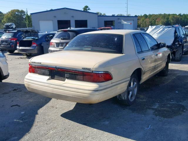 2MELM74W4VX728968 - 1997 MERCURY GRAND MARQ BEIGE photo 4