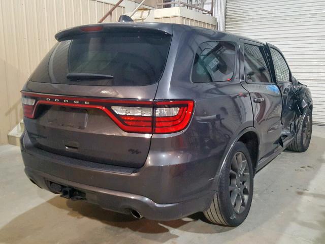 1C4SDJCT9HC677258 - 2017 DODGE DURANGO R/ GRAY photo 4