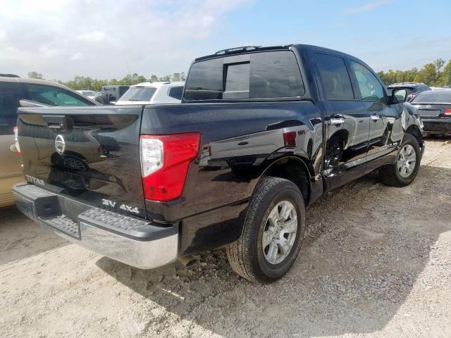 1N6AA1EJ4KN515191 - 2019 NISSAN TITAN S BLACK photo 4