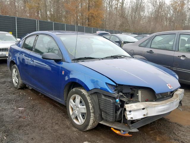 1G8AN15F16Z101295 - 2006 SATURN ION LEVEL BLUE photo 1