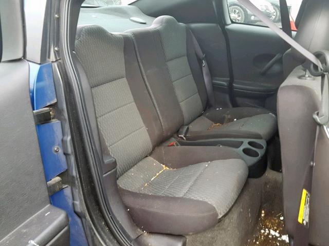 1G8AN15F16Z101295 - 2006 SATURN ION LEVEL BLUE photo 6