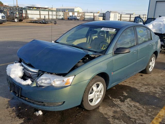 1G8AJ55F37Z208868 - 2007 SATURN ION LEVEL GREEN photo 2