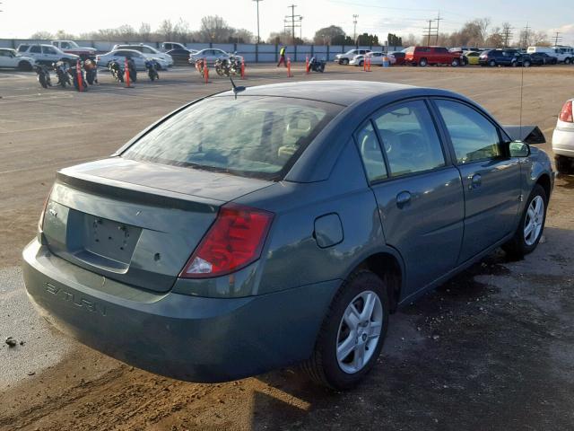 1G8AJ55F37Z208868 - 2007 SATURN ION LEVEL GREEN photo 4