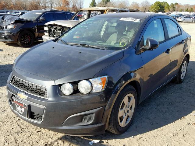 1G1JA5SH5E4241532 - 2014 CHEVROLET SONIC LS 灰色 照片 2