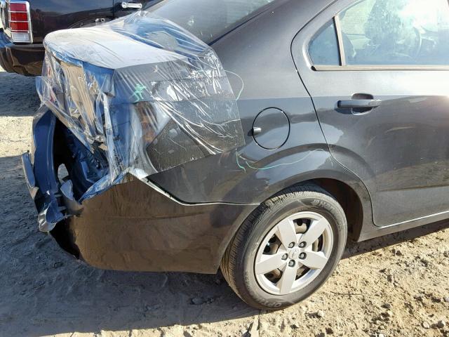 1G1JA5SH5E4241532 - 2014 CHEVROLET SONIC LS 灰色 照片 9