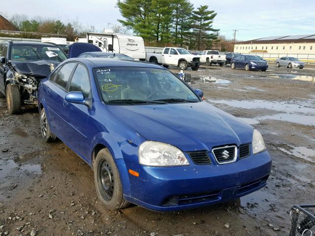 KL5JD52Z64K957556 - 2004 SUZUKI FORENZA S BLUE photo 1