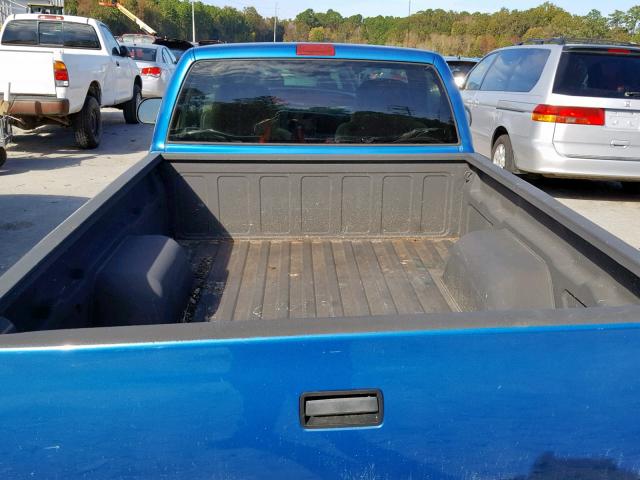 1GTCS145728135967 - 2002 GMC SONOMA BLUE photo 6