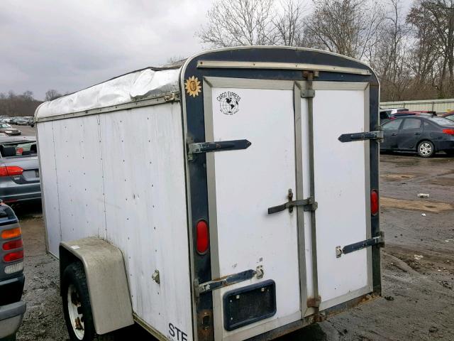 4U01C1017YA003125 - 2000 CARGO TRAILER WHITE photo 3