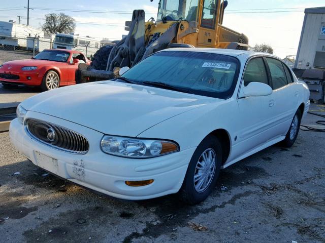 1G4HP54K624244198 - 2002 BUICK LESABRE CU WHITE photo 2